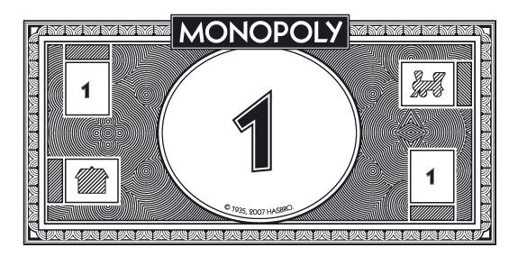 Monopoly with real money/pics